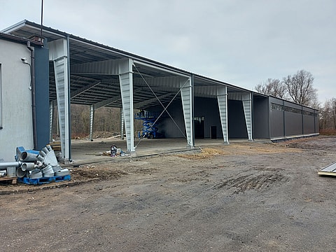 Izolowana hala magazynowa z wiatą - Wodzisław Śląski